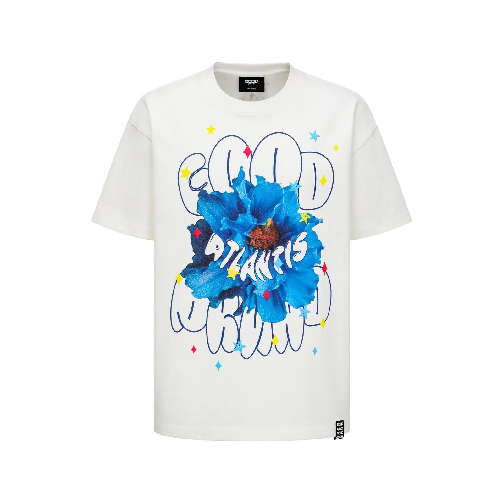 Atlantis Seaflower Tee — Blanco