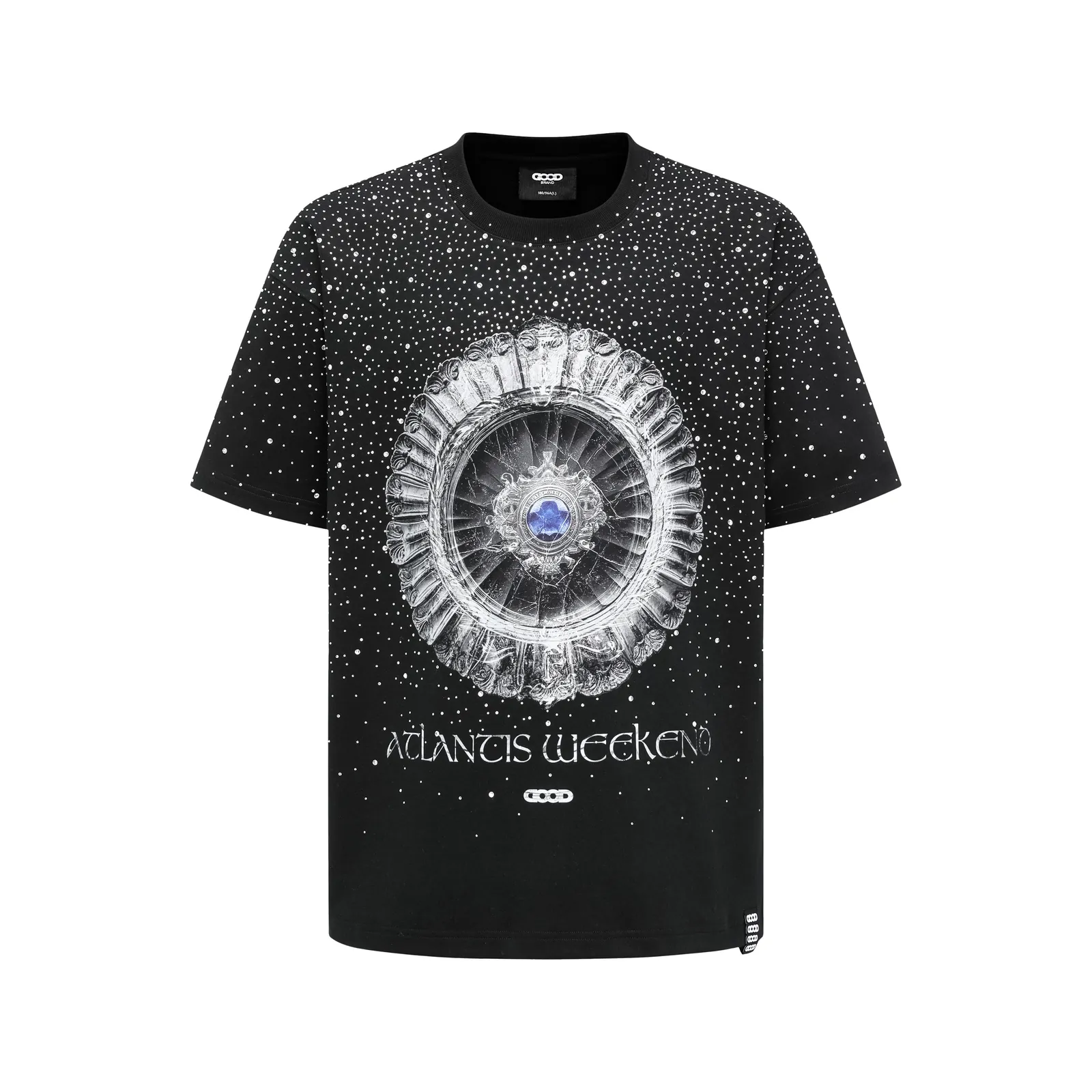 Atlantis Waltz Tee — Negro