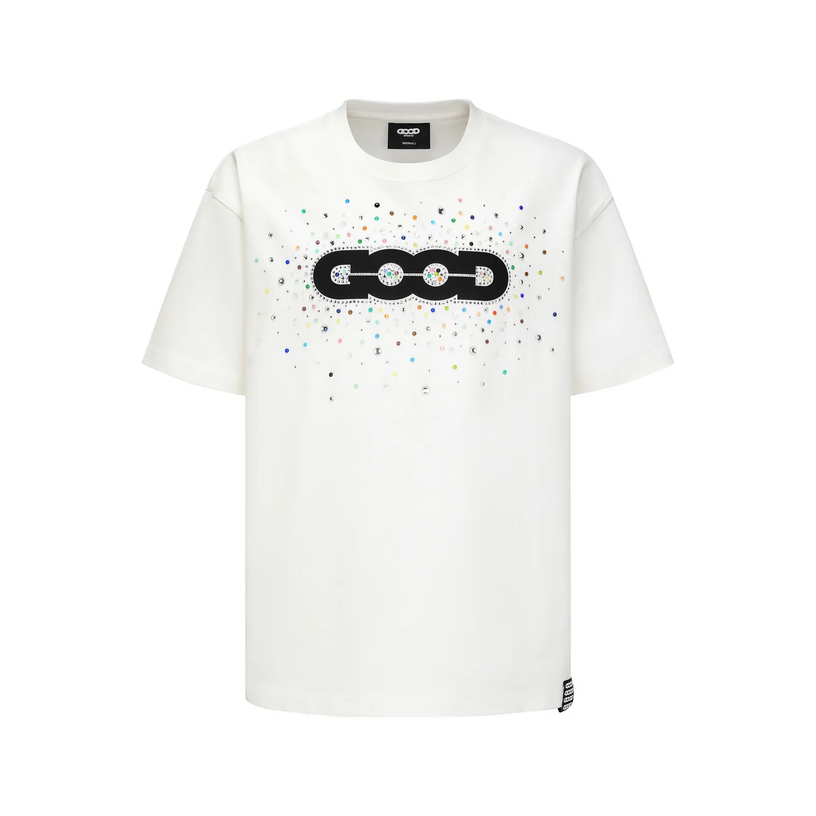 Candy Gems Tee — Blanco