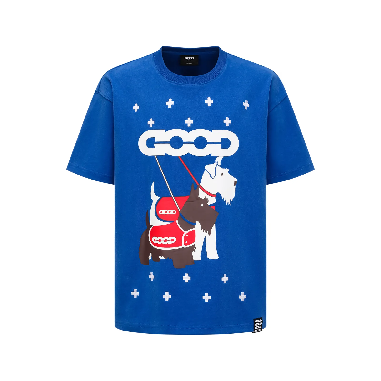 Cute Schnauzer Tee — Azul