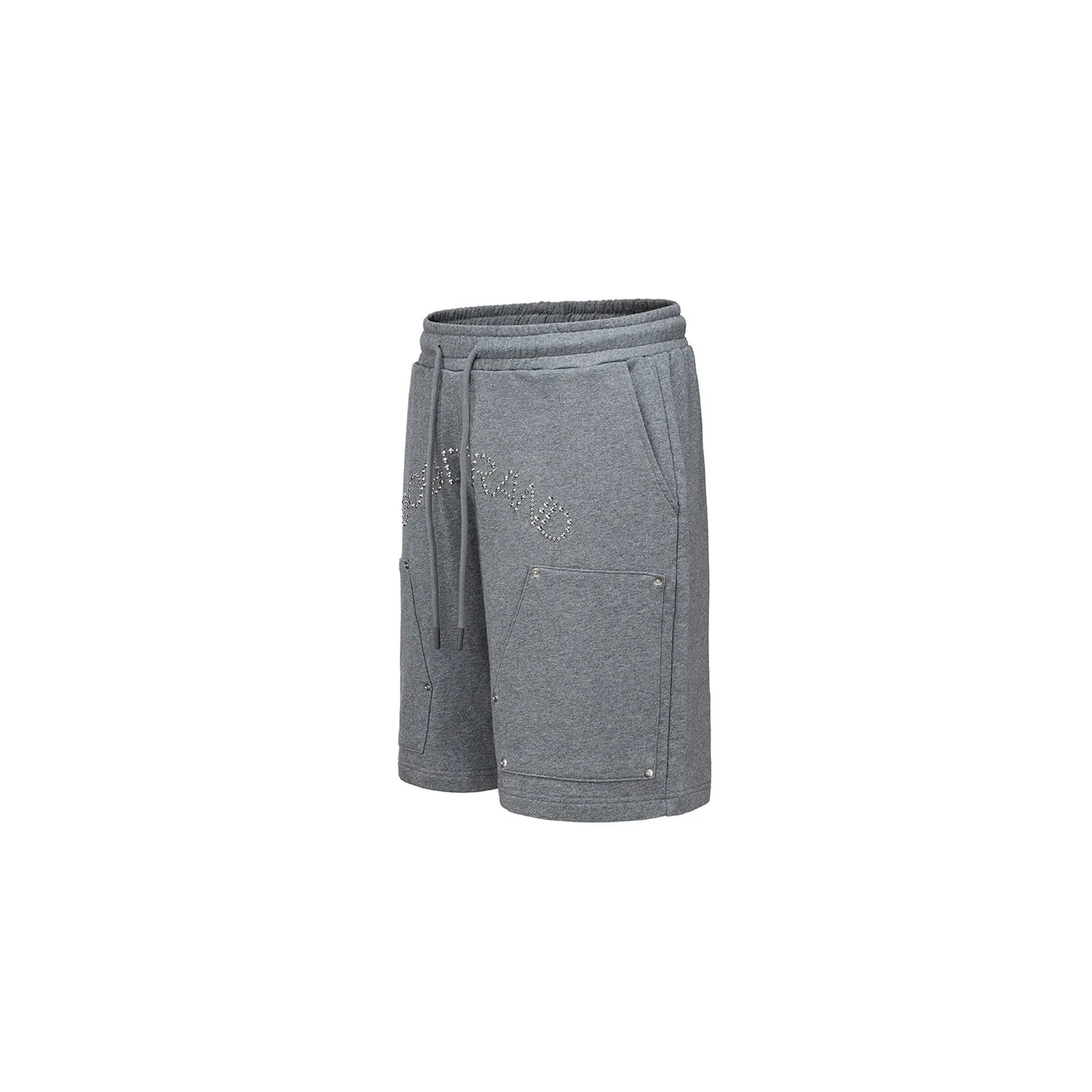 Hotfix Nailing Shorts — Gris, detalle