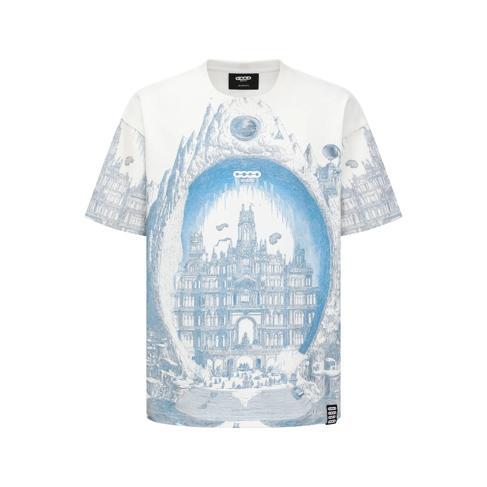 Ice Cream Burger Tee — Blanco