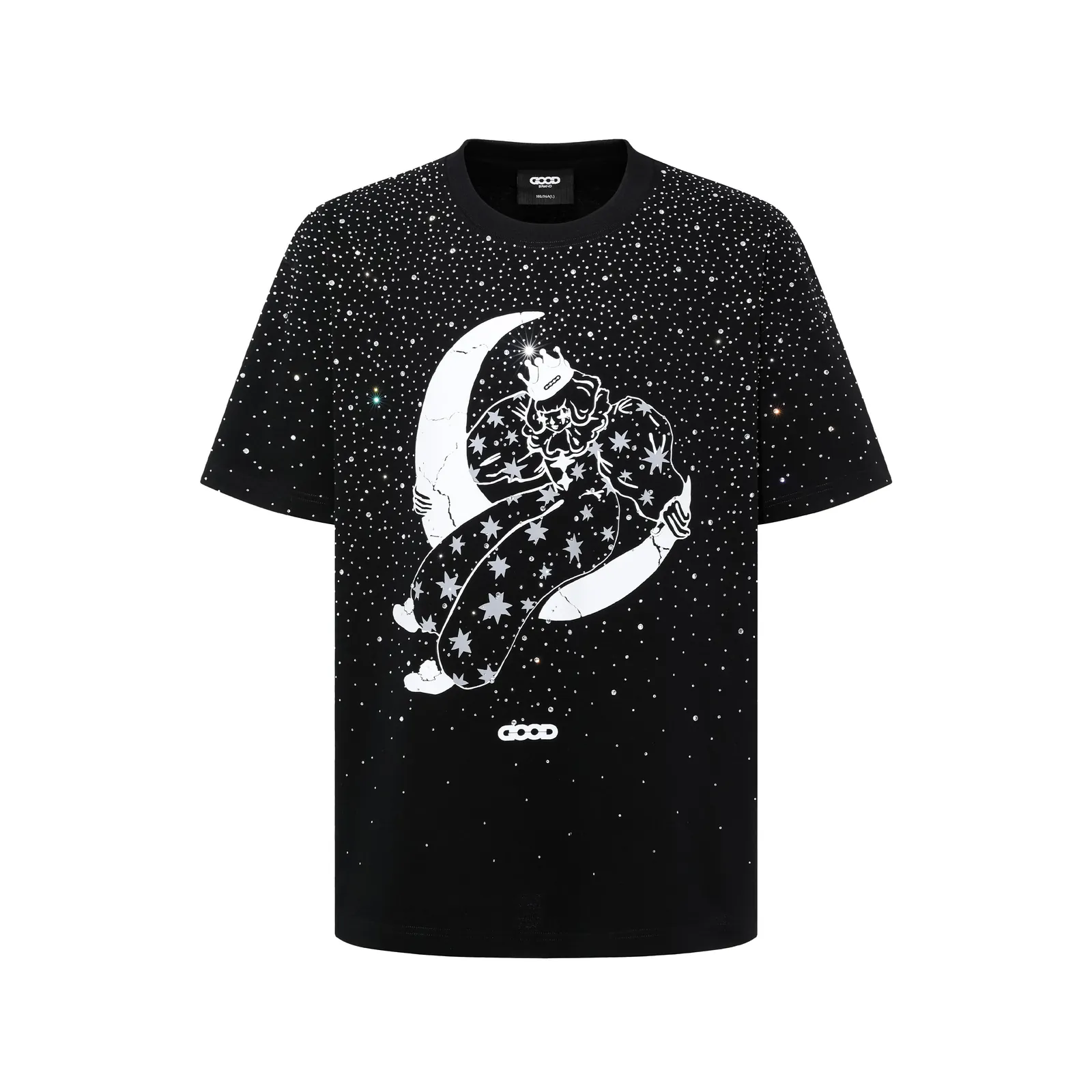 Moon Girl Tee — Negro